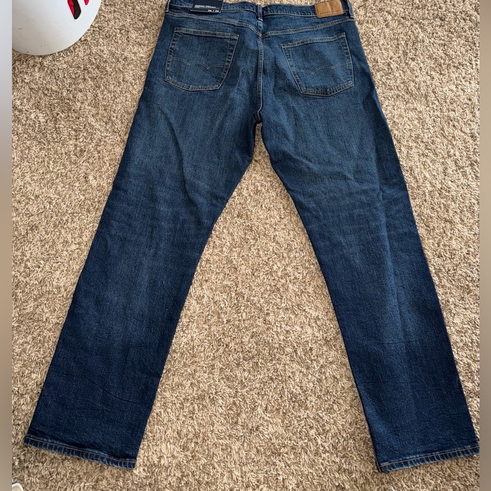 Men’s American Eagle Original Straight Jeans, EasyFlex, 36/32, NWT